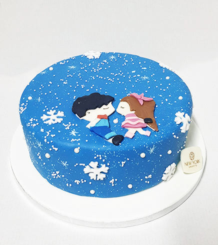 Christmas Design Cake 06