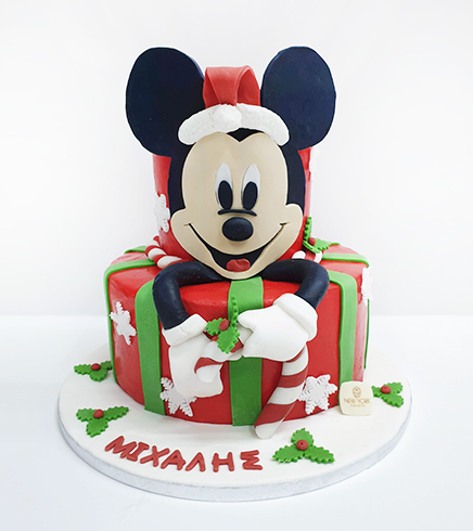 Christmas Design Cake 14