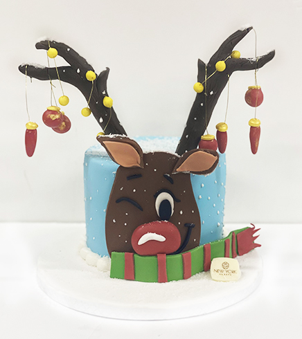 Christmas Design Cake 16