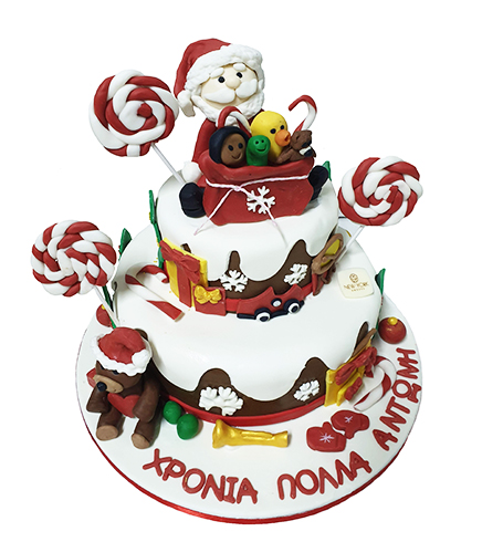 Christmas Design Cake 02