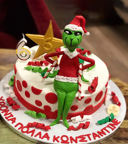 Christmas Design Cake 05