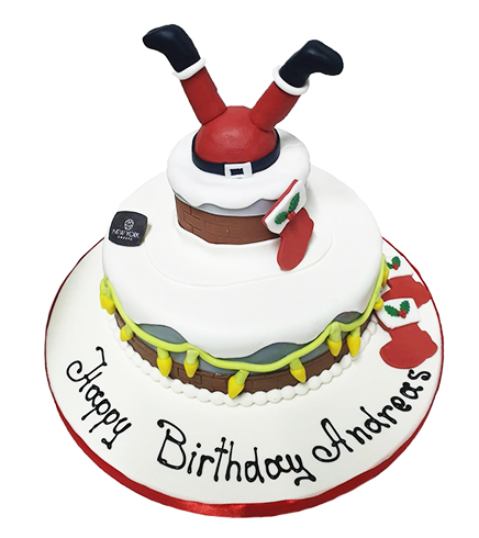 Christmas Design Cake 04