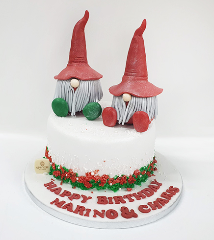 Christmas Design Cake 09