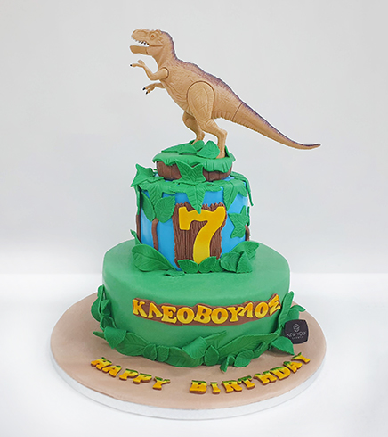 Dinosaur Cake 12