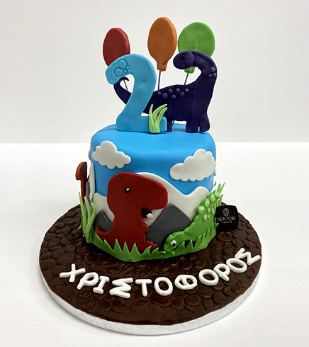 Dinosaur Cake 03