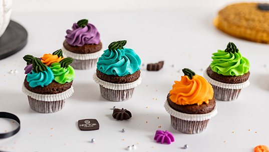 Halloween Cupcake with Cream Cheese