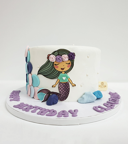 Mermaid Cake 08