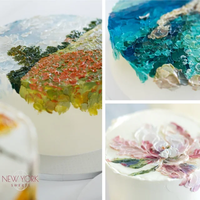 Palette by New York Sweets is a collection where cake meets canvas. Each piece is hand-painted with care, creativity, and hours of craftsmanship. These edible works of art are exclusively available at New York Sweets, through online order only.

Stay tuned to discover the stories, inspirations, and artistry behind this truly unique collection.

#NewByNYS #PaletteByNYS #HandPaintedCakes #EdibleArt #ArtOnCake #CakeDesign #NewYorkSweets #NewYorkSweetsCyprus #InOtherWordsILoveYou